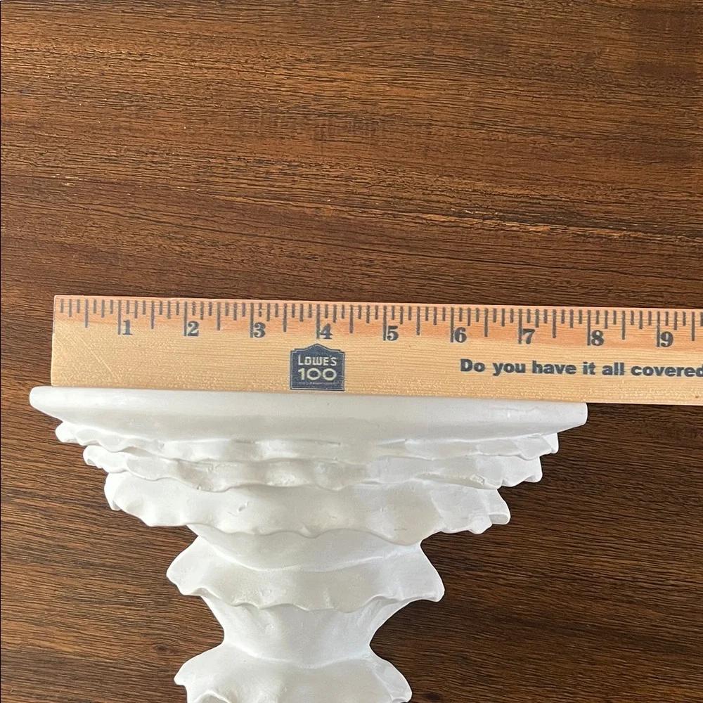 Vintage Style White Wall Shelves | Set of 2 Nursery Wall